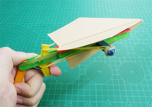飞机发射器折纸教程（折纸发射台步骤图解）