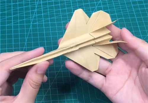 米格29纸飞机折法（米格29仿真飞机折纸教程）