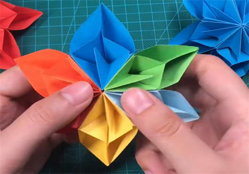 折纸六瓣花的做法（如何制作立体折纸花）