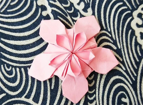 唯美双层樱花折纸教程，简单好看惹人爱！